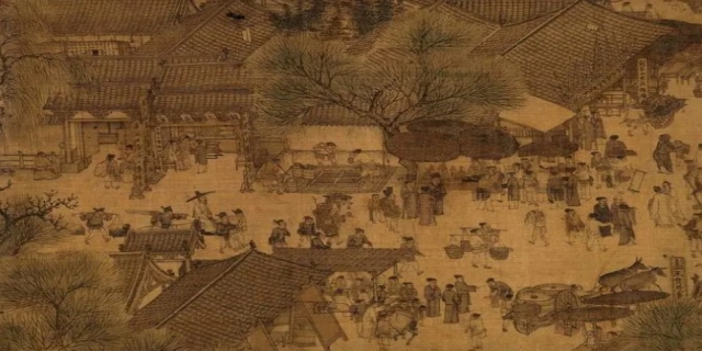 清明上河图描绘的是哪个季节