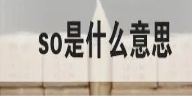 So是什么意思
