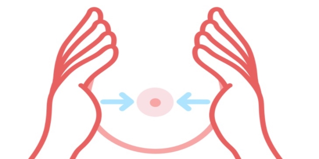 通乳和催乳按摩方法