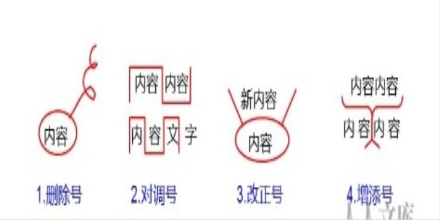 小学生常用修改符号是什么